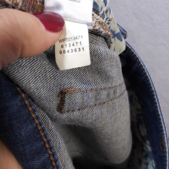 J. Jill Smooth Fit Slim Ankle Blue Jeans Size 12 - Picture 8 of 8